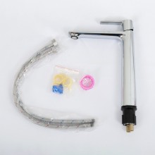 Смеситель для накладной раковины без донного клапана CEZARES LUX-LC-01-W0