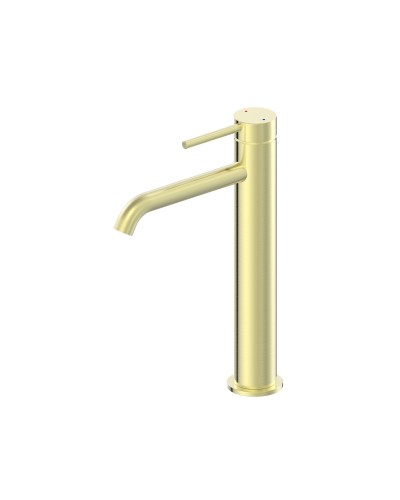 Смеситель для раковины высокий WONZON & WOGHAND, Брашированное золото (WW-88239017-BG)