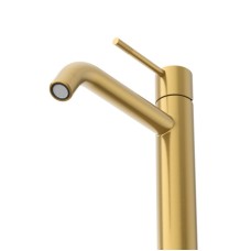 Смеситель для накладной раковины без донного клапана CEZARES RELAX-LC1-BORO-W0