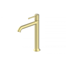 Смеситель для раковины высокий Wonzon & Woghand, Брашированное золото (WW-88019073-BG)