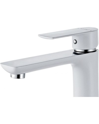 Смеситель для раковины Aquanet Arctic AF520-11СW Хром Белый