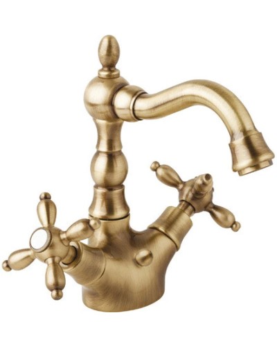 Смеситель для раковины бронза Cezares Atlantis-Nostalgia ATLANTIS-NOSTALGIA-LS2-02