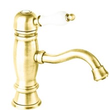 Смеситель для раковины золото 24 карата Cezares Venezia VENEZIA-LSM1-03/24-Bi