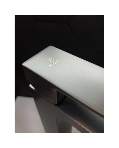 Смеситель для раковины AltroBagno Lamberto AltroBagnoLamberto010224GrMt оружейная сталь