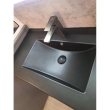 Смеситель для раковины AltroBagno Lamberto AltroBagnoLamberto0139GrMt оружейная сталь