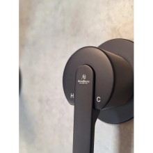 Смеситель для раковины AltroBagno Unione AltroBagnoUnione010508NeOp черный матовый