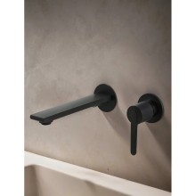 Смеситель для раковины AltroBagno Unione AltroBagnoUnione010508NeOp черный матовый