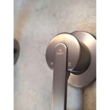 Смеситель для раковины AltroBagno Unione AltroBagnoUnione010507GrMt оружейная сталь