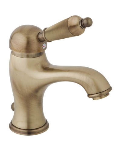 Смеситель для раковины бронза, ручка металл Cezares Elite ELITE-LSM1-02-M