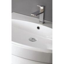 Смеситель для раковины однорычажный с донным клапаном хром, ручка хром Cezares Trend TREND-LSM1-01-Cr