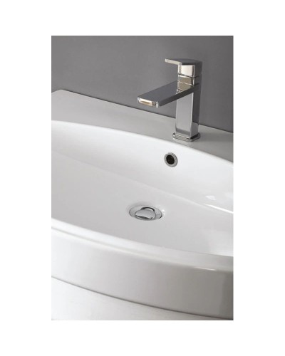 Смеситель для раковины однорычажный с донным клапаном хром, ручка хром Cezares Trend TREND-LSM1-01-Cr