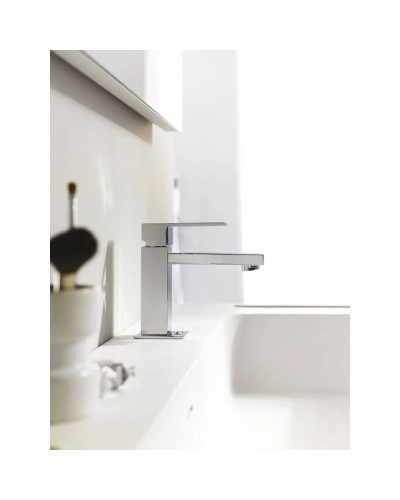 Смеситель для раковины с донным клапаном хром, ручка хром Cezares Molveno MOLVENO-LSM1-01-Cr