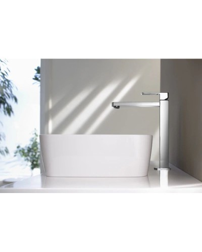 Смеситель для раковины с донным клапаном хром, ручка хром Cezares Levico LEVICO-LC-01-Cr