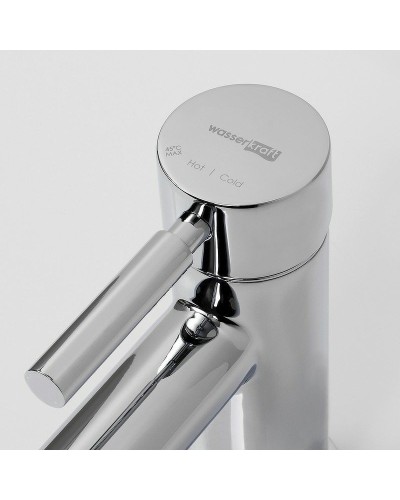 Смеситель для раковины WasserKRAFT Main Thermo 4103T с термостатом Хром
