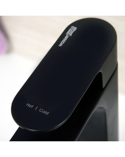 Смеситель для раковины WasserKRAFT Elbе 7403H Черный матовый