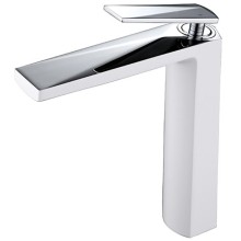 Смеситель для раковины Boheme Venturo 372-w Белый, Хром