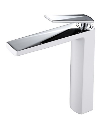 Смеситель для раковины Boheme Venturo 372-w Белый, Хром