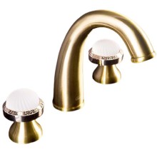 Смеситель для раковины Boheme Satine 317-ST Бронза