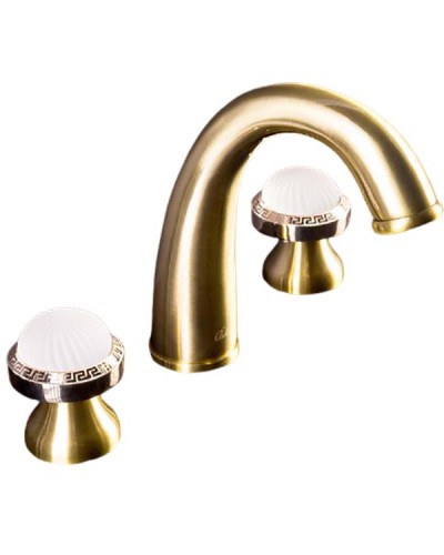 Смеситель для раковины Boheme Satine 317-ST Бронза