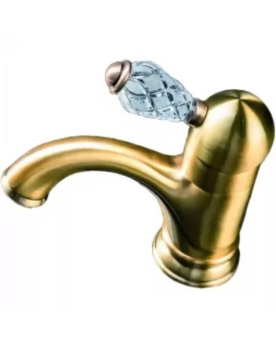 Смеситель для раковины Boheme Crystal 301-CRST Бронза