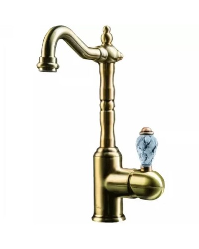 Смеситель для раковины Boheme Crystal 302-CRST Бронза