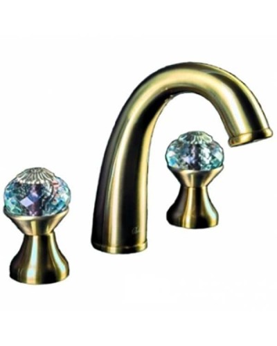 Смеситель для раковины Boheme Flora 317-FL Бронза