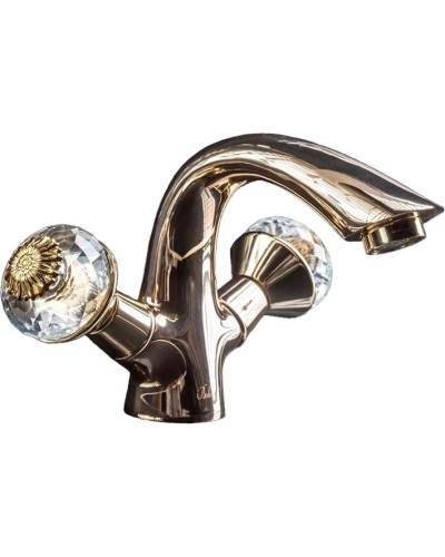 Смеситель для раковины Boheme Flora 291-FL Золото