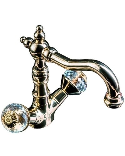 Смеситель для раковины Boheme Flora 292-FL Золото