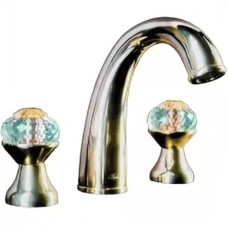 Смеситель для раковины Boheme Flora 297-FL Золото