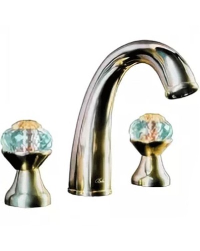 Смеситель для раковины Boheme Flora 297-FL Золото