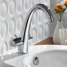 Смеситель для раковины с донным клапаном Jacob Delafon Elevation E18870-CP