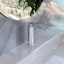 Смеситель для раковины Vincea Verse VBF-2VE1CH без донного клапана, хром