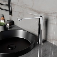 Смеситель для раковины Vincea Verse VBF-2VE2CH без донного клапана, хром