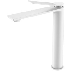 Смеситель для раковины Vincea Verse VBF-2VE2MW без донного клапана, белый матовый