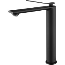 Смеситель для раковины Vincea Verse VBF-2VE2MB без донного клапана, черный матовый