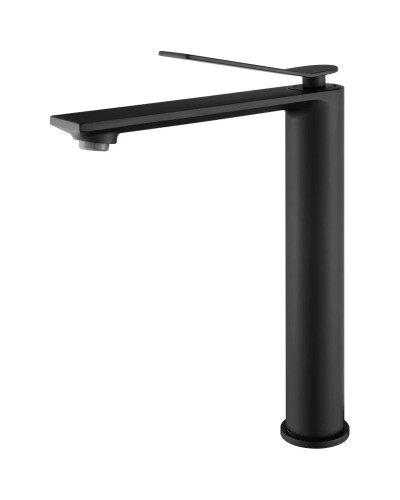 Смеситель для раковины Vincea Verse VBF-2VE2MB без донного клапана, черный матовый