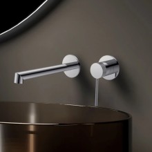 Смеситель для раковины Vincea Rim VBFW-2RM1CH встраиваемый, без донного клапана, хром