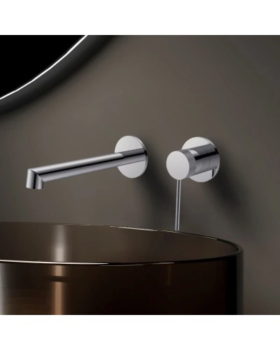 Смеситель для раковины Vincea Rim VBFW-2RM1CH встраиваемый, без донного клапана, хром