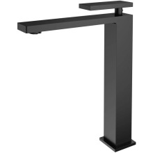 Смеситель для раковины Vincea Dice VBF-2DS2MB без донного клапана, черный матовый