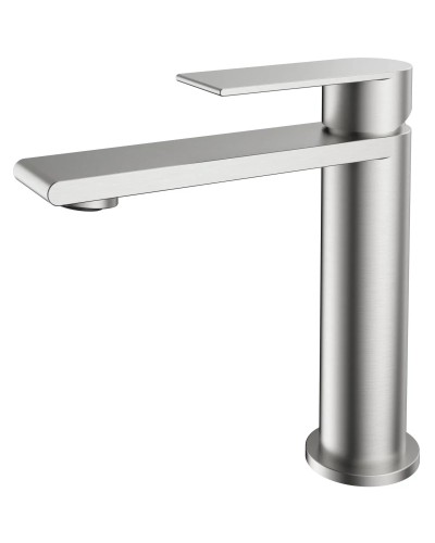 Смеситель для раковины Vincea Vogue VBF-2VS1BN без донного клапана, сатин