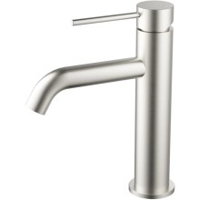 Смеситель для раковины Vincea City VBF-2C1BN без донного клапана, сатин