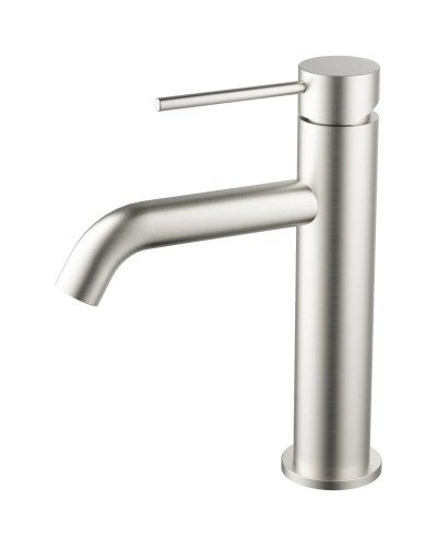 Смеситель для раковины Vincea City VBF-2C1BN без донного клапана, сатин