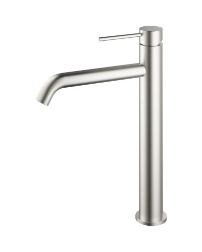 Смеситель для раковины Vincea City VBF-2C2BN без донного клапана, сатин