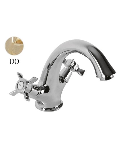 Смеситель для раковины золото 24 карат Cezares Lord LORD-LS1-03/24