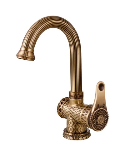 Смеситель для раковины ZorG Antic A 411U-BR Бронза