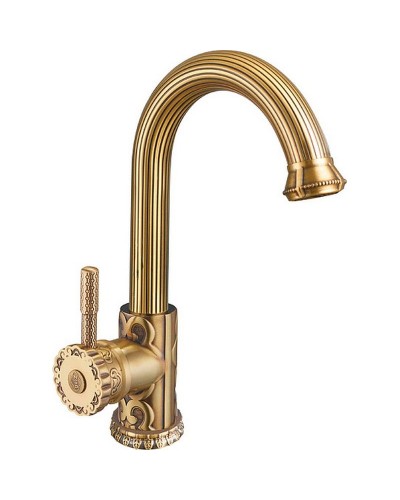 Смеситель для раковины ZorG Antic A 113U-BR Бронза