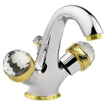 Смеситель для раковины Migliore Axo 18500 Хром золото