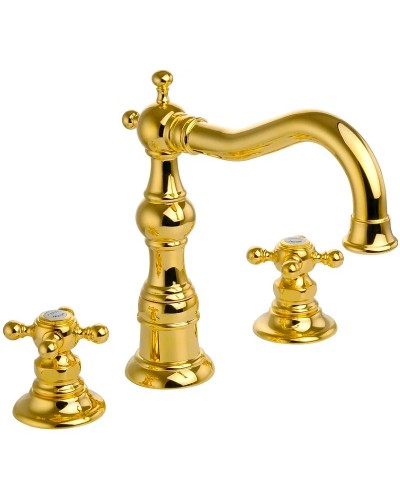 Смеситель для раковины Migliore Arcadia 18397 Золото