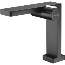 Смеситель для раковины WasserKRAFT Elbе 7410 Черный матовый Хром