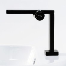 Смеситель для раковины WasserKRAFT Elbе 7410 Черный матовый Хром